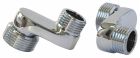 2 Raccords contre-coudé excentré 25mm - M15/21 -M20/27