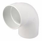 COUDE MALE/FEMELLE 87°30 DIAMETRE 125 BLANC     - CX8GTB