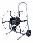 Dévidoir sur roues nu en métal D.20 mm / capacité 50 m - D.15 mm / Livré monté  / Fabriqué en France