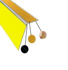 REPERAGE DES CONTREMARCHES 4 EN 1 INT AUTO-ADH - L. 3000mm - CONTREMARCHE ET ANTIDERAPANT