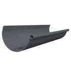 Profil de gouttière ronde dév.250 graphite longueur 4m - PROFIL GOUT 25 GRAPHITE 4 ML