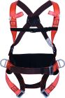 Harnais ceinture 4 points d'accrochage - 2 plaques latérales de réglage taille xxl orange