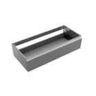 Coqueta SPIRIT 1200 1 tiroir métallique GRIS BRILLANT 1194 x 270 x 450 mm