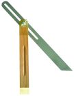 FAUSSE EQUERRE A COULISSE 40CM TALON BOIS + LAITON