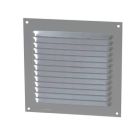 GRILLE PERSIENNE ALU GRIS ANTI INSECTE  DIMENSION 15X15    - 1LM1515G