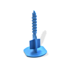 EDMALEVEL SCREW SYSTÈME AUTO NIVELANT - Croisillon en croix 1 mm - x 200 pcs  