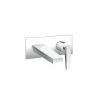 FAÇADE MITIGEUR LAVABO ENCASTRÉ chromé