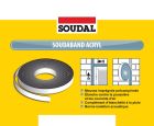 Bande d'étanchéité autocollante précomprimée - SOUDABAND Acryl 20x4/16 - rouleau de 8m