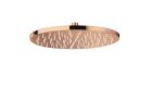 POMME DE DOUCHE RONDE DIAMETRE 30 LAITON OR ROSE PVD