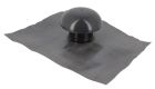 CHAPEAU VENTILATION AVEC COLLERETTE ETACHEITE  40X33 DIAMETRE 75    - CD7