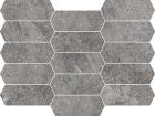 Grès cérame porcelainé - Bourgogna Décor 26 x34,5 anthracite