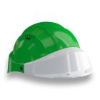 Casque - Orizon vert visiere grise - Taille unique