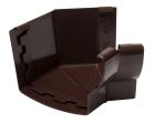 ANGLE DE GOUTTIERE INTERIEUR A 135° POUR TYPE PROFILE LG38 MARRON   - AIC385M