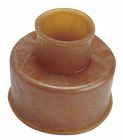 P174-30 - Manchon WC double de sortie cuvette en caoutchouc parablond diam.30 à 60mm
