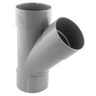 Culotte PVC évacuation 45° femelle/femelle Ø80 - CULOTTE FEMELLE 45° D 80 20p