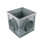 Regard polyéthylène 200x200mm gris - REGARD POLY. 200 X 200 GRIS