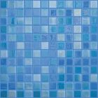 Mosaïque en verre recyclé - 403 LUX LIGHT BLUE ANTID 25X25MM