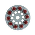 CHARGE DISQUE 6.3/16 ROUGE /BT100