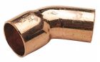 Coude cuivre à souder 45° - Mâle-Femelle - Pour tube cuivre Ø16 - Conforme NF