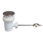 BONDE DE LAVABO EN PLASTIQUE SANS TIRETTE PRO
