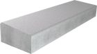 Caniveau CS2 - long. 1m x larg. 25cm x haut. 13,5/11cm - béton gris CE 6.0 NF U