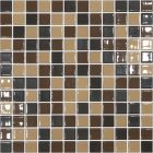 Mosaïque en verre recyclé - MEZCLA 101/835/836 MALLA 25X25MM