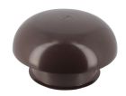 CHAPEAU VENTILATION AVEC ANTI INSECTE   DIAMETRE 125 TUILE  - CCT12M