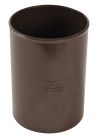 MANCHON FEMELLE/FEMELLE DIAMETRE 100 MARRON - JTGTM