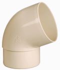 COUDE ESTHETIQUE INTERIEUR TUBE MALE/FEMELLE 67°30 DIAMETRE 100 SABLE - CT6GT1S
