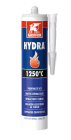 Mastic d'étanchéité ignifuge - HYDRA® noir (1250°) - cartouche de 600g