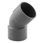 Coude PVC évacuation 45° femelle/femelle Ø32 - COUDE FEMELLE 45° D 32 100p