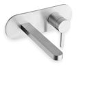 lavabo mural unix complet sans mecanisme vidage 100% inox ux276