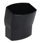 COUDE MF 15' POUR TUBE DE DESCENTE 105X76 TYPE OVATION 38 NOIR - UCM1GTN