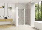 Porte pivotante (intérieur/extérieur) sans seuil à largeur de passage maximale - SMART DES P XXL SS 130 Blanc TN