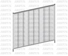 CLOTURE DE CHANTIER OPAQUE 2060X2000