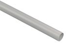 Gouttière PVC-U gris clair demi ronde développé T16 - long. 2m