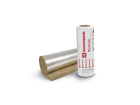 Rouleau isolant en laine de roche, revêtu d’un pare-vapeur aluminium. - Roulrock alu L 5000 x l 1200 x ép 100 (mm) R=2,50