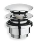 bonde lavabo up&down laiton nf chrome 5-55 mm