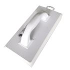 PLATOIR A NETTOYER MONOBLOC 29X14 PE BLANC 40
