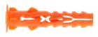 Cheville en nylon - diam. 5 mm x long. 25 mm - Boîte de 100