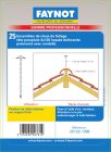 BLISTER 25 CLOU FAITAGE BRUN 8014