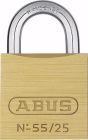 CADENAS 55 LAITON 25MM S'ENTROUVRANT SUR NUMERO 5252 - 55/25 KA 5252