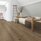 Parquet contrecollé - Massimo Chêne chocolat fondant huilé extra mat - long. 220cm x larg. 26cm x ep. 13,5mm