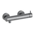 douche triverde mitigeur metal brosse