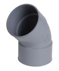 COUDE SIMPLE FEMELLE/FEMELLE 45° DIAMETRE 63 - CL44