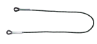 Longe de retenue corde tressée TSUGA 2 m