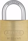 CADENAS 55 LAITON 45MM S'ENTROUVRANT SUR NUMERO 5452 - 55/45 KA 5452
