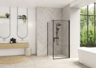 Paroi Fixe d'angle - SMART DESIGN F SS 90 NOIR TN
