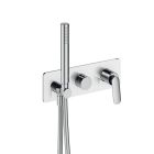 FACADE DOUCHE/BAIN DOUCHE 2 SORTIES CHROMÉ