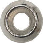 RONDELLE  CUVETTE LAITON NICKELé  13 X 6 mm - P/10